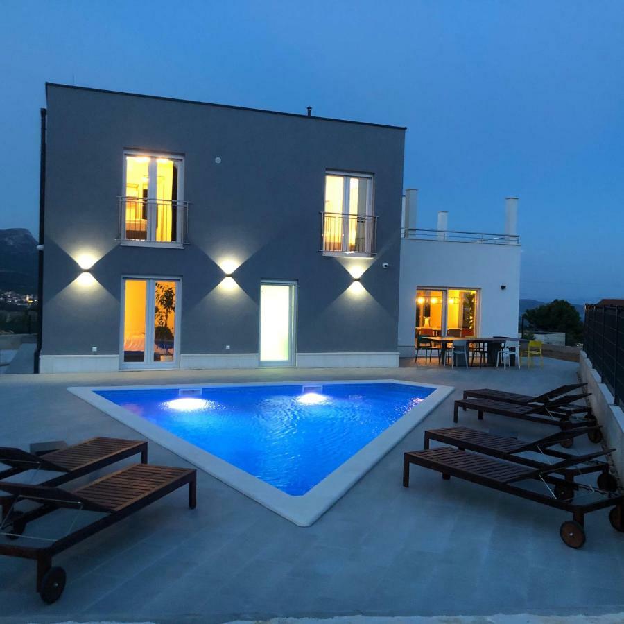 Villa Mila Kastela Kaštel Novi المظهر الخارجي الصورة